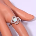 Miniatyrbild 2 av 3: Silversmycken filled ring Brand Opal 17
