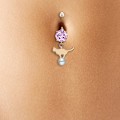 Miniatyrbild 2 av 2: Guldpläterade Navelpiercing Piercing smycken