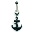 Miniatyrbillede 1 af 3: Navle-Belly Button Ring Kropspiercing