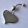 Miniatyrbillede 2 af 2: Navle Piercing