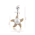 Miniatyrbillede 2 af 2: Navle-Belly Button Ring Kropspiercing