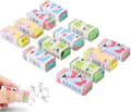 12 st Kawaii Dinosaurie Suddgummi för Barn, Gummi
