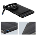 Miniatyrbild 3 av 5: USB 3.0 2.5\" SATA Hårddisk Extern Inhägnad HDD Fodral Tålig Aluminium 12