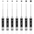 Pikkukuva 1 / 5: 7-osainen kuusiokoloavain, RC-ruuvimeisselisarja (0,9 mm, 1,27 mm, 1,3 mm, 1,5 mm, 2,0 mm, 2,5 mm, 3,0 mm) RC-mallikopterille