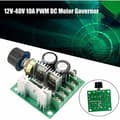 Miniatyrbilde 4 av 5: 10A Motorhastighetsregulator, DC 12V-40V PWM Motorhastighetsregulator, DC Motorregulator Variabel Hastighetsbrytermodul