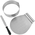 3-piece Bread Knife, Layer Cake Baking Set, Accessories, Cutter, Pastry Stainless Steel, Large Movable_yu