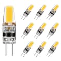 G4 LED Bulb Warm White Light Dimmable 3W Equivalent 30W AC/DC 12V-24V Bi-Pin LED Bulb G4 LE