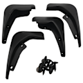 Miniatyrbillede 1 af 4: Støbte stænklapper kompatible med Ford Fiesta Mk7 2009 - 2017 Mudflaps Stænkskærme Mudguards 2010 2