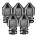5 stk. hærdede stål-dyser 0,4 mm / 1,75 mm 3D-printer MK8