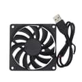5V 0,25A 80 x 80 x 10 mm USB DC børsteløs blæser
