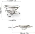 Miniatyrbillede 2 af 5: Sammenfoldelig kaffefilterdripper genanvendelig filter tesil St