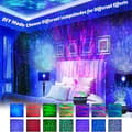 Miniatyrbilde 5 av 5: Northern Lights Projector, 2-in-1 Northern Lights and Ocean Wave Projector, Aurora Projector, Night Light
