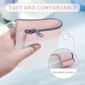 Miniatyrbillede 2 af 5: IG 3 stk. etui, transparente penalhuse, TPU - lynlås-penale