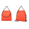Pikkukuva 3 / 4: Ketjulaukku, keskikokoinen olkalaukku, naisten cross-body-laukku, oranssi orange