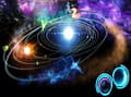 30x40cm 5D Diamantmaling Kosmisk Serie F