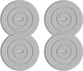 4-pack Silikon Badkarspropp, Platt Sugpropp för Diskbänk, Badkarspropp Avloppsplugg för Kök, Badkar och Tvättstuga