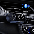Pikkukuva 2 / 5: Bluetooth 5.2 FM Lähetin-vastaanotin autoon, Bass Stereo HiFi Audio Bluetooth -autoadapterin tuki