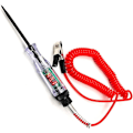 Miniatyrbillede 1 af 7: Kraftig 3-70V Automotive Test Light, Digital LED Relæ Tester med 110\" Teleskopisk Fjederkabel
