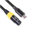 Miniatyrbillede 1 af 5: USB C til XLR Hun Kabel Type C Han til 3-bens XLR Hun Mikrofonkabelstik Computerlyd