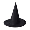 Halloween Hatt Svart Polyester Häxhatt 38 cm Smink Cos