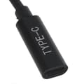 Pikkukuva 3 / 5: USB Type-C naaras DC-sovitinliitin 6.0x0.6mm musta