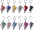 Nyckelring Mini Sneaker Sko Nyckelring Hänge 12st