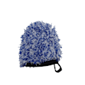 Pikkukuva 1 / 8: Pehmoinen autonpesu rengas käsineet autonhoito puhdistusaine pyörän yksityiskohtien pyyhe Sininen+V Blue+White 12*15cm, single weight about 30g
