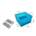 Fishing Lure Box 36 Compartments Squid Jig Storage Box with Luminous, A