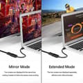 Miniatyrbilde 3 av 5: USB C til HDMI 4K @ 60 Hz, HDMI-adapter USB C HDMI Type C, Thunderbolt