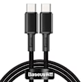 Pikkukuva 7 / 9: Baseus 100W USB Type C - USB C PD -kaapeli, nopea lataus, USB C, musta black