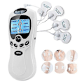 Miniatyrbild 1 av 5: Bärbar Ems Tens Massager Elektronisk Muskelstimulator för Smärtlindring & Stela Muskler