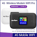 Pikkukuva 2 / 5: A8 4G Lte -reititin langaton Wifi kannettava modeemi 3000mAh mini ulkokäyttöön tarkoitettu hotspot tasku Mifi 150mbps