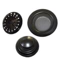 Miniatyrbild 1 av 4: Black Stainless Steel Sink Strainer 3-Piece Set - Efficient Kitchen Drain Filter 179
