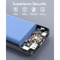 Miniatyrbild 3 av 7: Externt Batteri för Mag-Safe, 10000mAh Magnetisk Trådlös Batteripack, Vikbart Power Bank Mag-Safe PD 22.5W Snabbladdning USB-C LED-Display