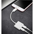 Miniatyrbillede 10 af 11: Hovedtelefonstik Adapter til iPhone Adapter Splitter Oplader og Hovedtelefoner til med iPhone 11/XR/XS/X/7/8 Audio og Oplader og Opkald og