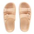 Miniatyrbilde 1 av 5: Sandaler Tøfler EVA Tykke Såler Slip On Slides Sommer Utendørs Stilige Sky Tøfler Khaki Khaki 38/39