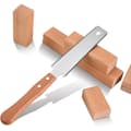 Miniatyrbillede 1 af 5: Japansk sav 6-tommers dobbeltægget klinge SK5 rustfrit stål