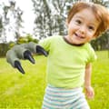 Miniatyrbilde 2 av 5: Realistiske dinosaur-velociraptor-klør leker for barn cosplay-tilbehør