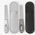 Miniatyrbillede 1 af 5: 2 stk. Dobbeltsidede Neglefile 180 Grit Metal Manicure File med