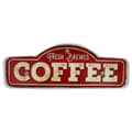 Pikkukuva 4 / 5: RETRO Metallikyltti LED Fresh Brewed Kaffe Forever Light multifärg multicolor