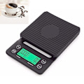 Miniatyrbillede 1 af 6: Digital Vægt / Køkkenvægt - 0,1g-5kg Sort Black Svart