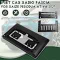 Miniatyrbilde 4 av 5: Bilramme Fascia Adapter Android Radio Dash Monteringspanelsett for Raize Ativa 2021