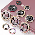 Pikkukuva 1 / 6: Sopii Samsung Galaxy S25Ultra S23 S24 Ultra S24 Plus S22Ultra puhelimille, timanttinen kiiltävä värikäs linssinsuojakalvo, timantti c Diamond color For Samsung S24 Plus