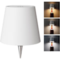 Miniatyrbild 1 av 5: Trådlös Flasklampa, Trådlös Flasklampskärm med 3 Färgtemperaturer, Uppladdningsbara Steglöst Dimbara LED Vinflasklampor för Alla Flaskor