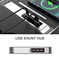 Miniatyrbilde 2 av 5: USB-hub 27W hurtiglader for intelligent USB-dokkingstasjon shunt-hubtilbehør for modell