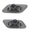 Miniatyrbillede 3 af 5: 2 stk. Forreste kofanger forlygtevasker dyse dæksel Forlygtevasker jetdæksel til Toyota Avensis 2006 2007 2008 85045-09901