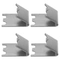 4 st Universal Refrigerator Shelf Clip Freezer Shelf Support Replacement Shelf Buckle Clip Shelf Clip For Refrigerator Cooler Shelf Support Hook Clip