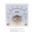 Miniatyrbild 1 av 10: DC Ampere Meter Analog panelmätare 0-200MA 0-100mA