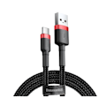 Pikkukuva 4 / 11: 2M BASEUS USB-kaapeli - Type-C Punainen Musta black