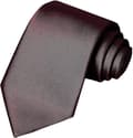 Miniatyrbild 1 av 4: Solid Color Satin Tie, Solid Color Men's Tie